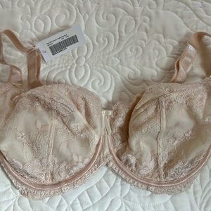 Pour Moi lined underwire lace bra